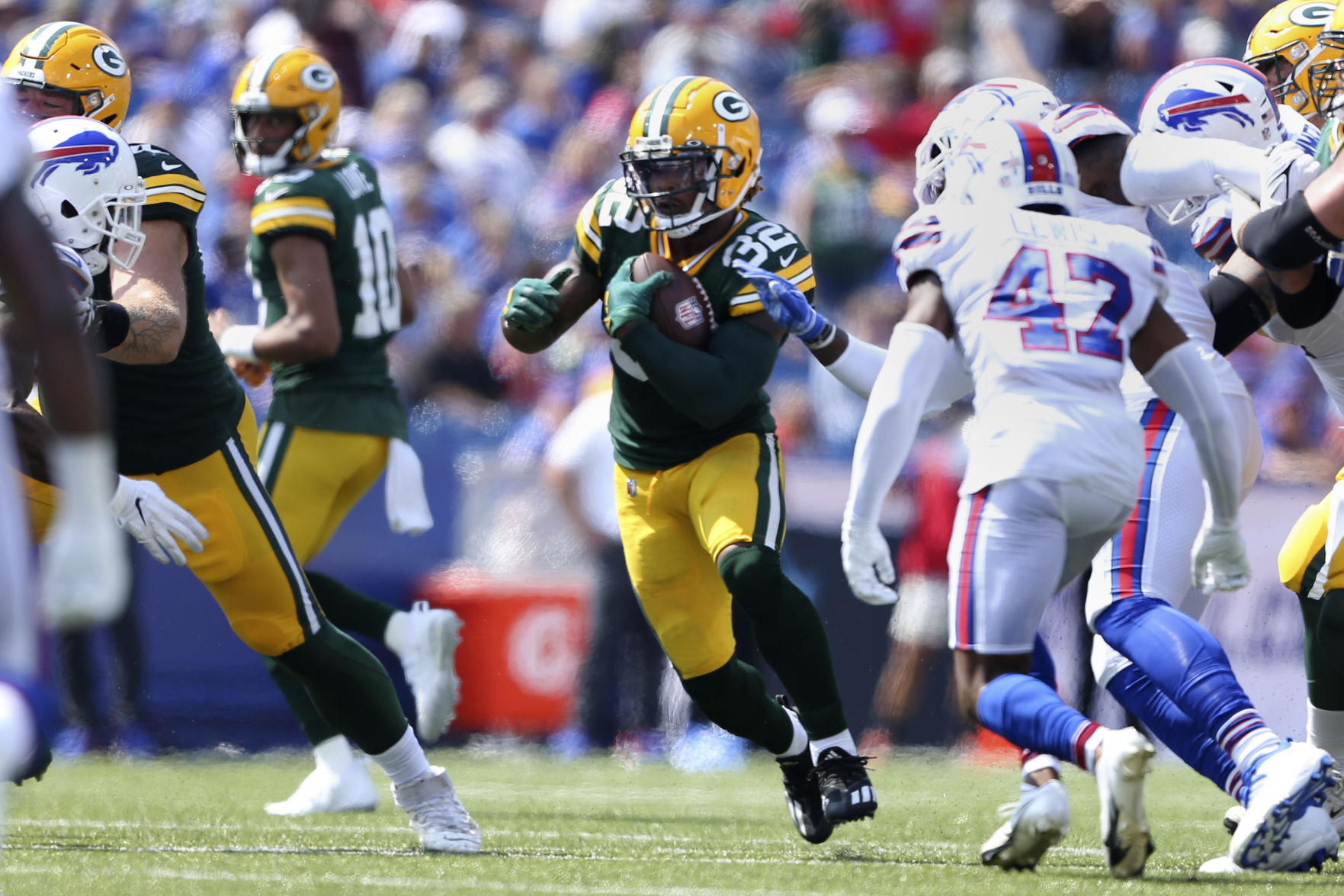 Packers Bills Football
